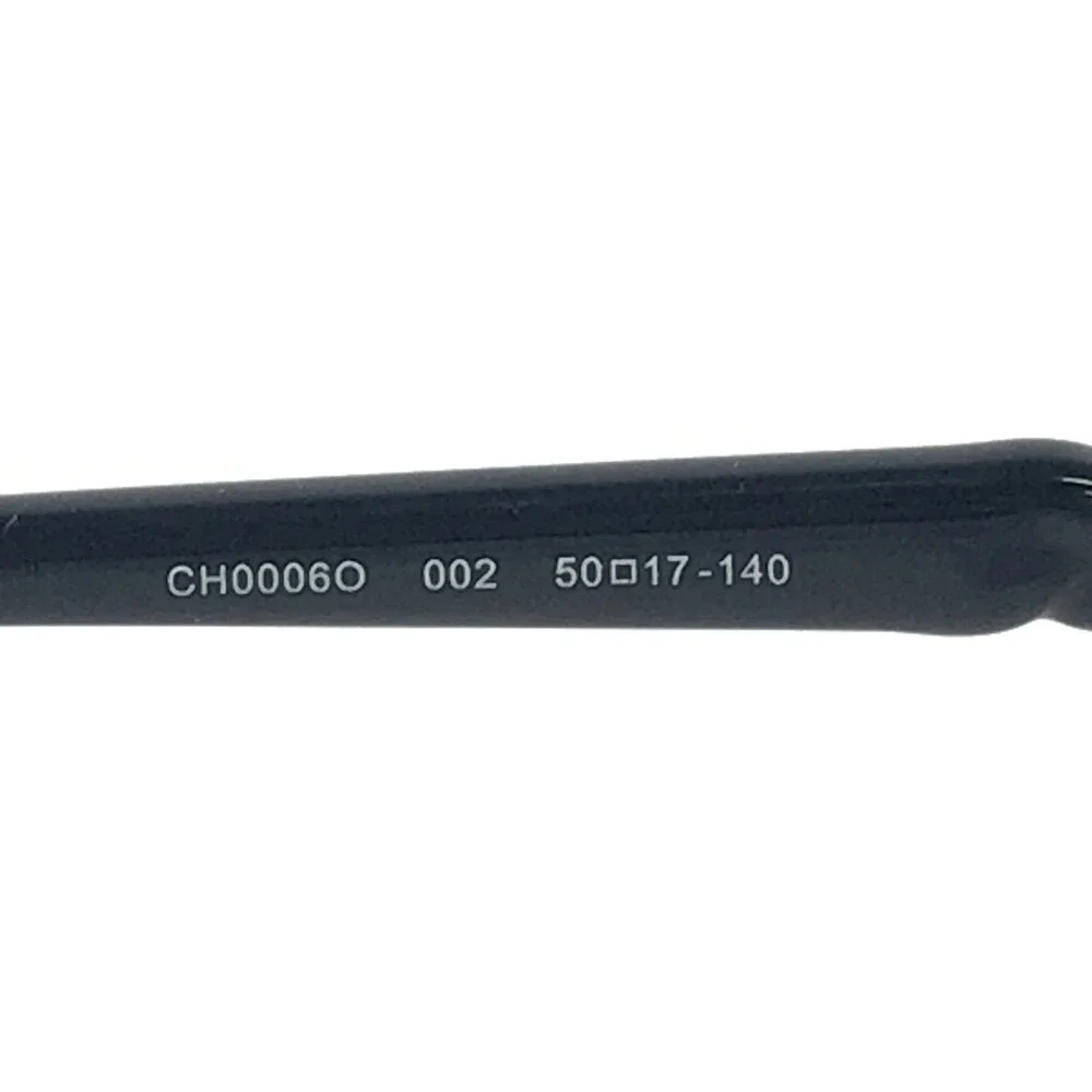 Chloe Petite Eyeglasses Frames CH0006O 002 Shiny Polished Navy Blue 50-17-140